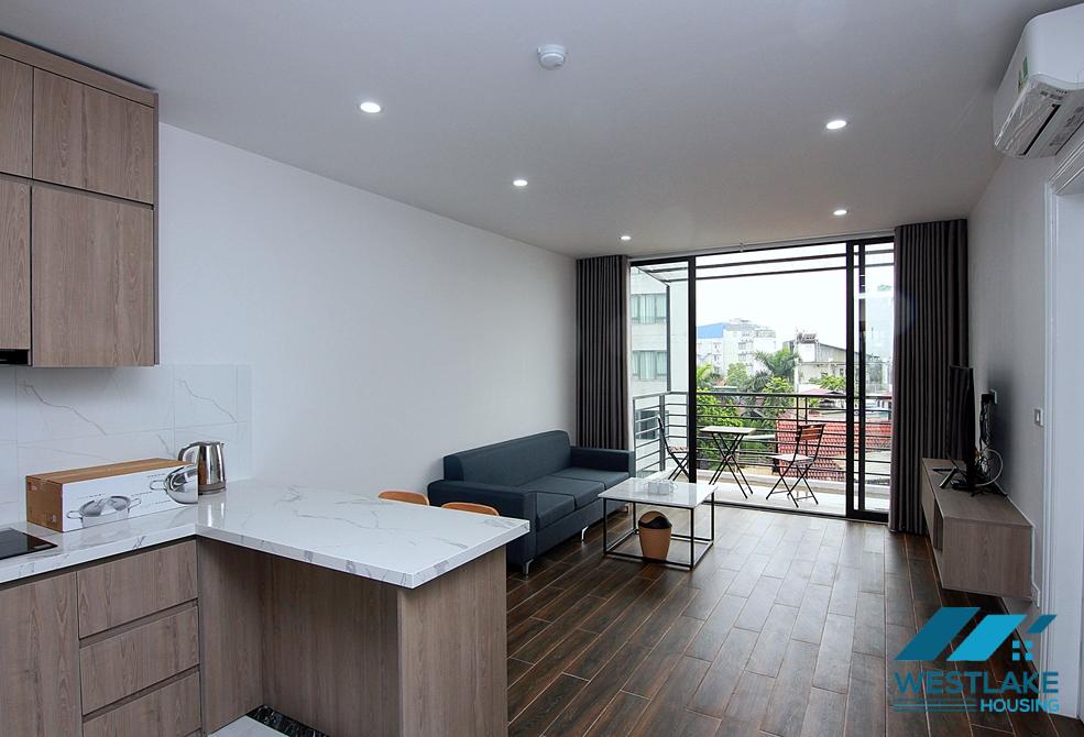 Bright 1 bedroom with large balcony for rent in To Ngoc Van st, Tay Ho