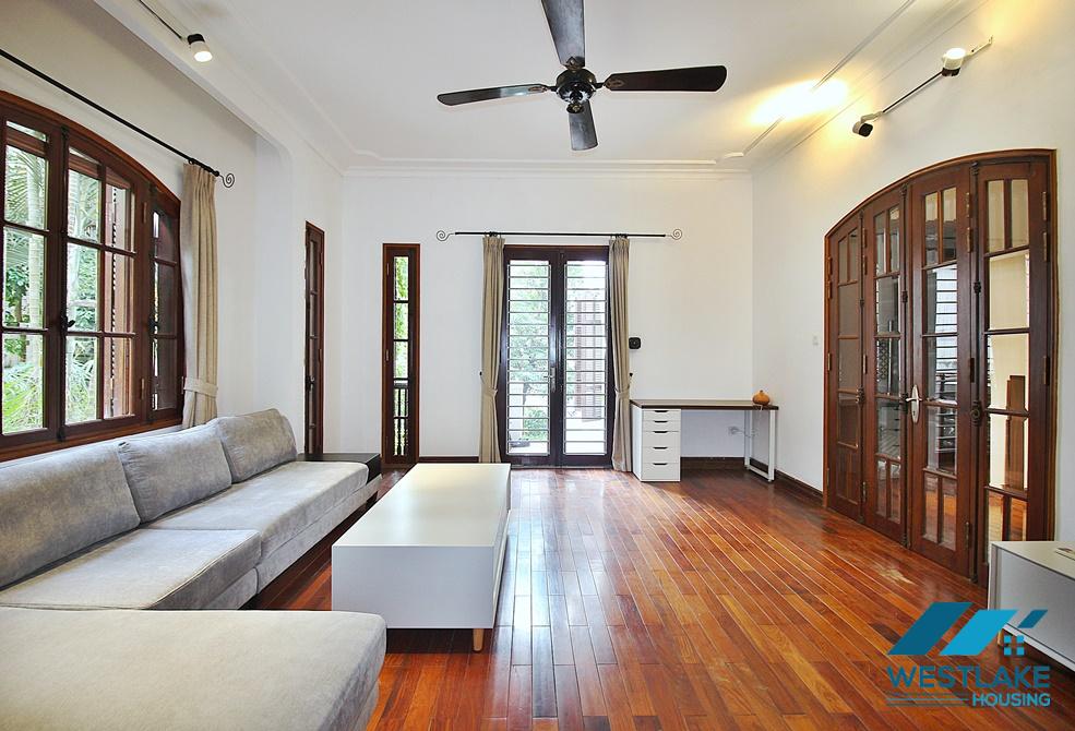 Beautifull house with swimming pool for rent in To Ngoc Van st, Tay Ho