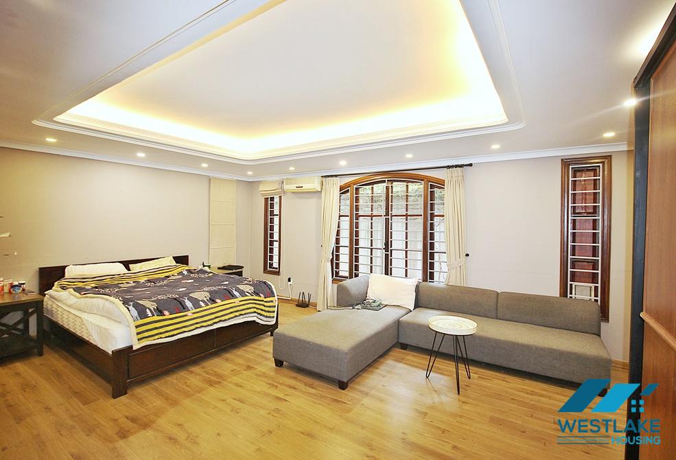 Beautifull house with swimming pool for rent in To Ngoc Van st, Tay Ho