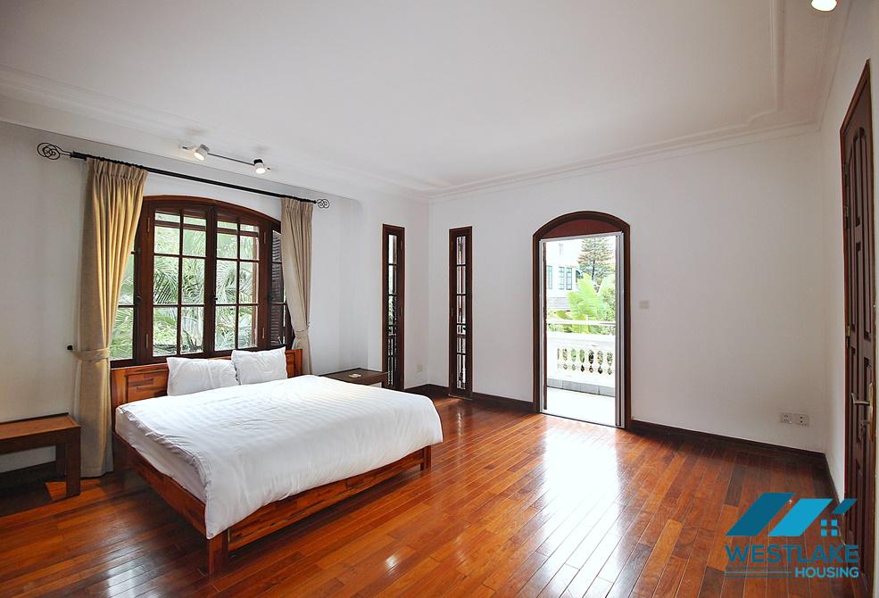 Beautifull house with swimming pool for rent in To Ngoc Van st, Tay Ho