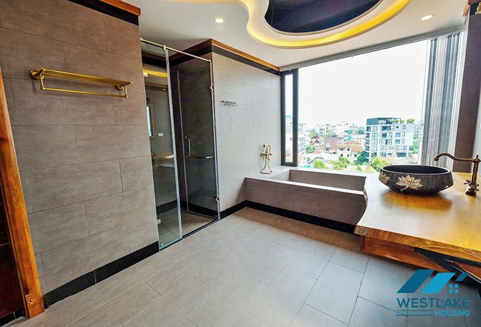 Luxury penhouse with 5 bedrooms for rent in To Ngoc Van st, Tay Ho