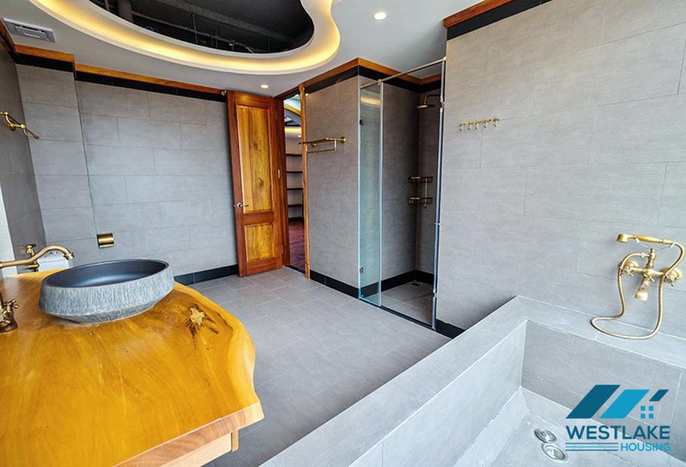 Luxury penhouse with 5 bedrooms for rent in To Ngoc Van st, Tay Ho