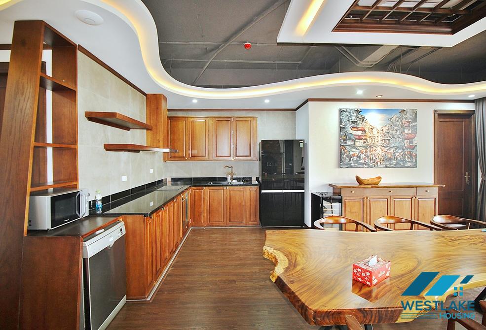 Brand new 4 bedroom apartment with big balcony and lake view in Tay ho, Ha Noi