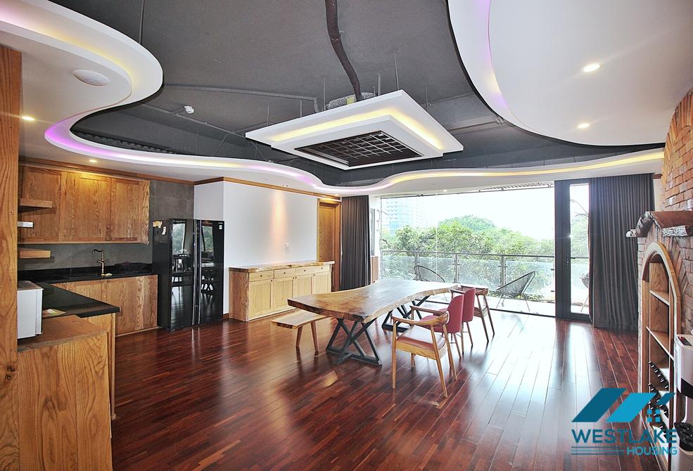 Spacious 4 bedrooms apartment for rent in To Ngoc Van st, Tay Ho