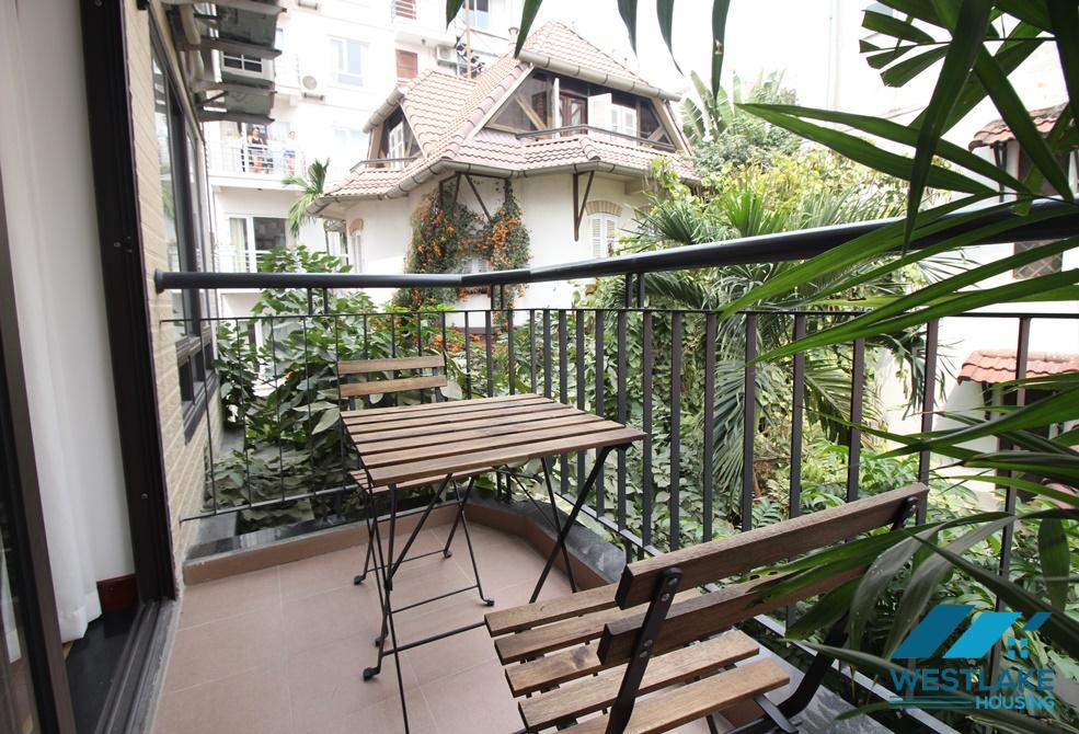 New and modern apartment rental with balcony in Tay Ho