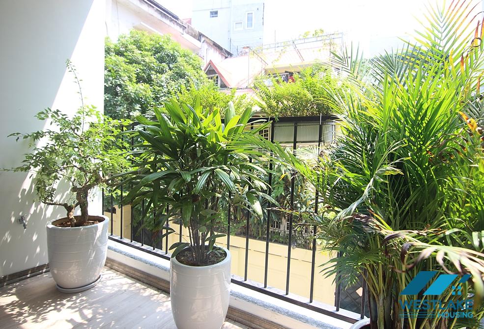 Bright two bedrooms apartment for rent in Tay Ho area