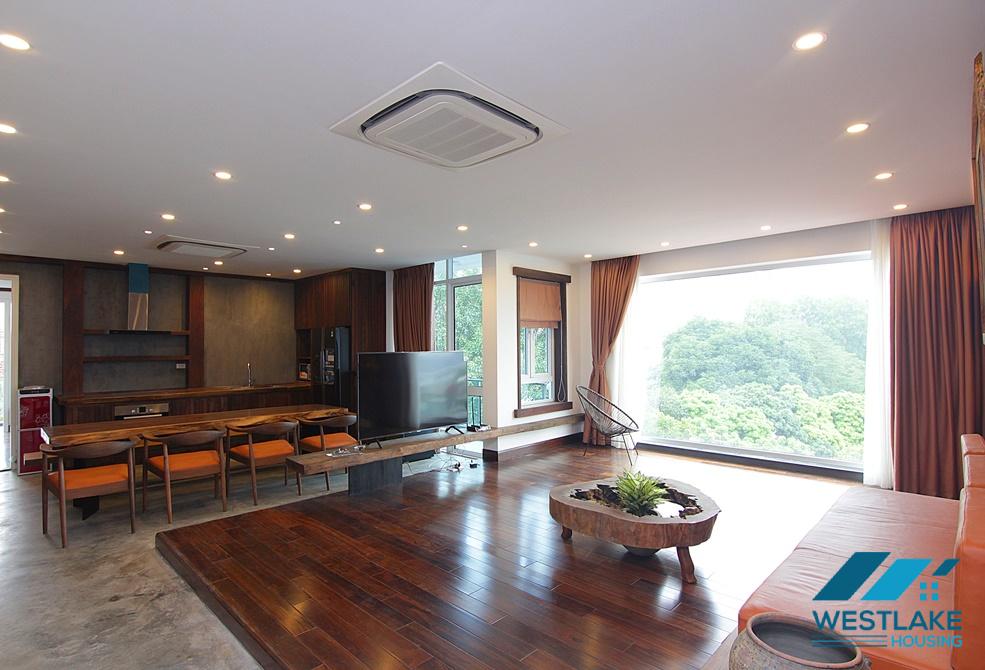 Stylish apartment with 03 bedrooms for rent in Tay Ho, Ha Noi