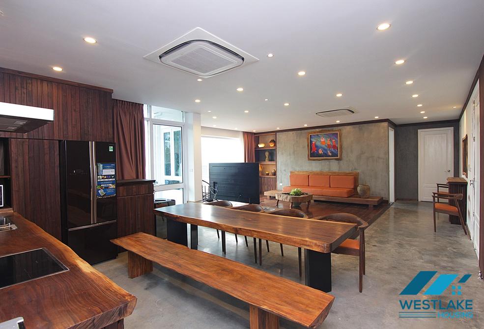 Stylish apartment with 03 bedrooms for rent in Tay Ho, Ha Noi