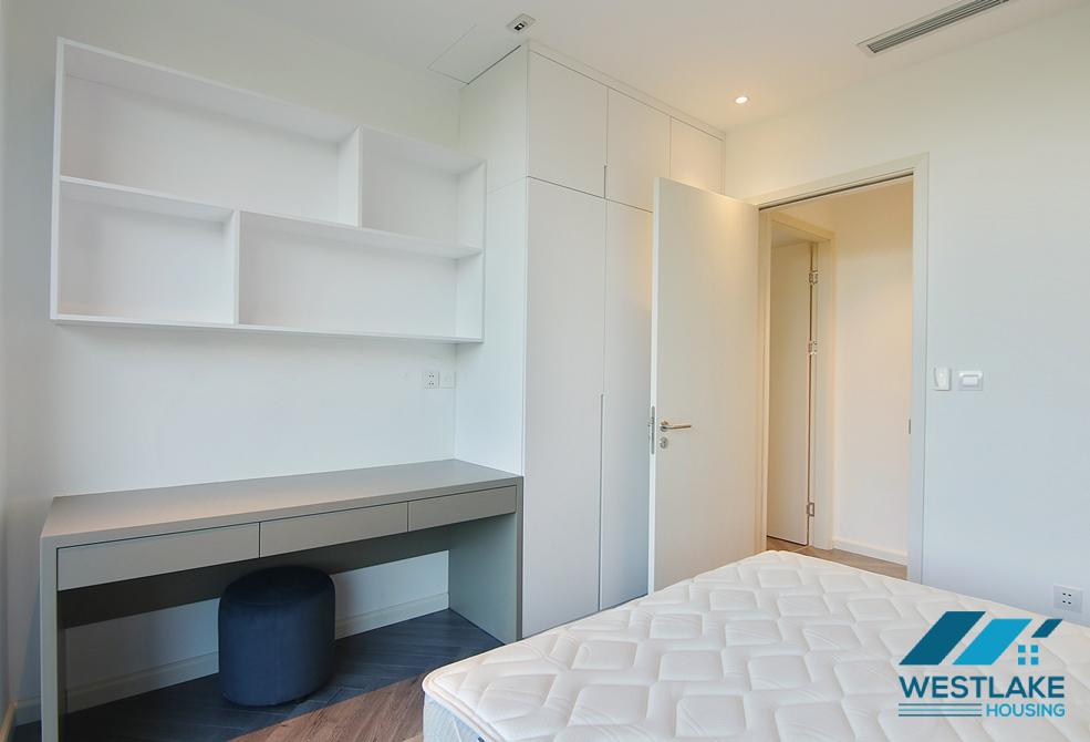 Modern furnished two bedroom apartment for rent in Ngoc Thuy near French international school.