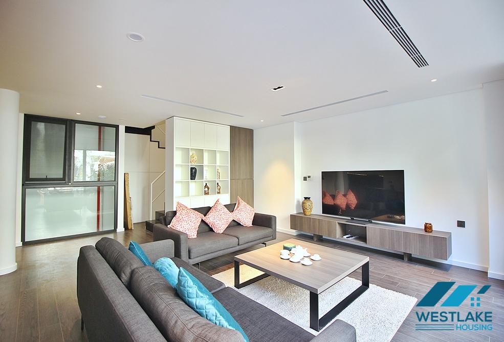 Morden 3 bedrooms duplex apartment for rent in To Ngoc Van st, Tay Ho