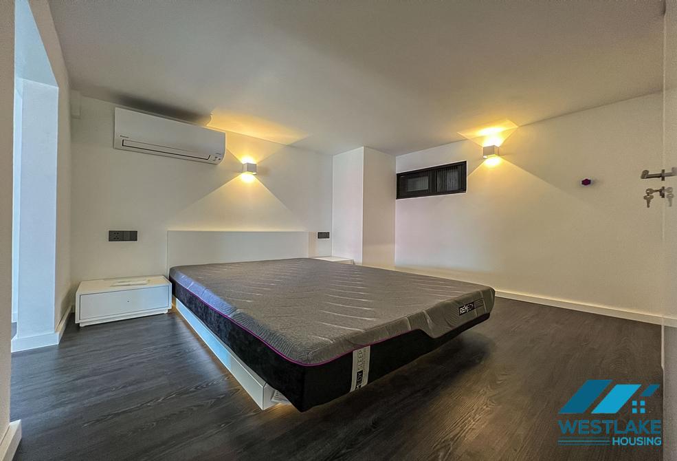 High floor duplex with 2 bedrooms for rent in To Ngoc Van st, Tay Ho