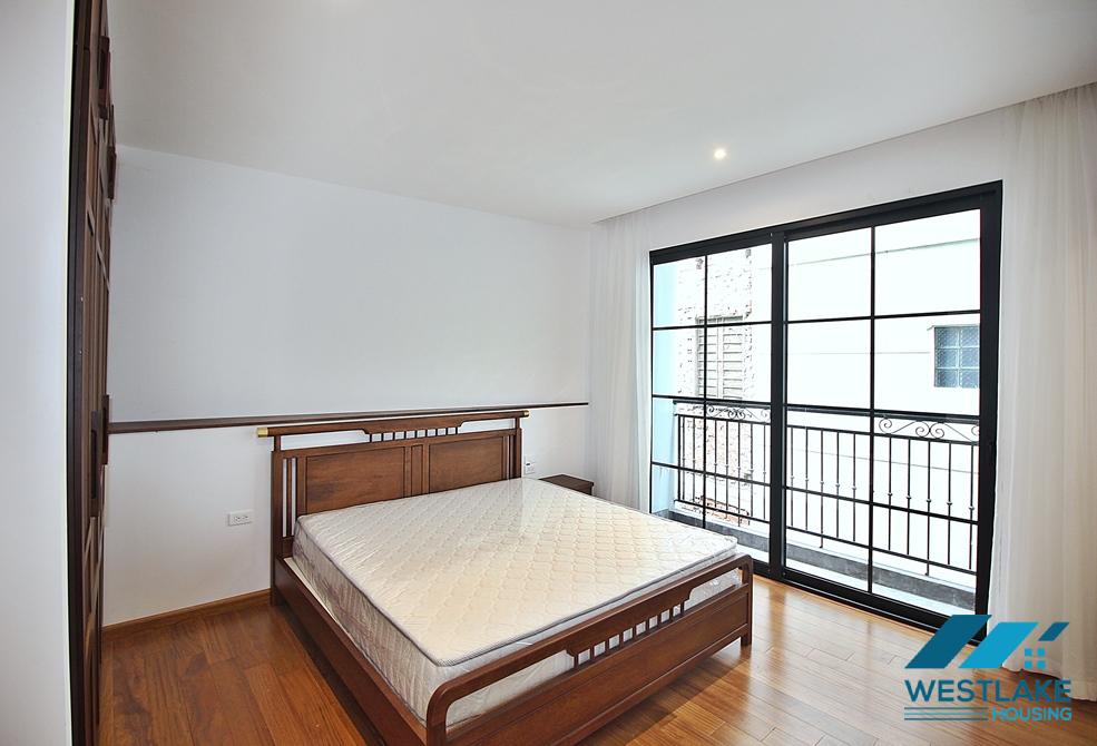 A brand new 2 bedroom apartment with big balcony for rent in Tay ho, Hanoi