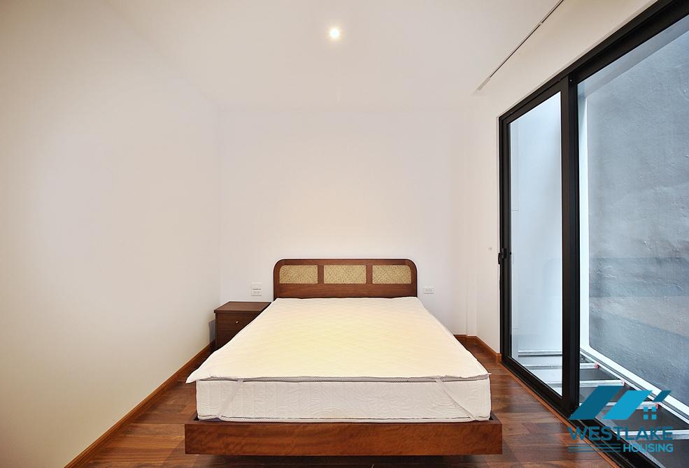 A brand new 2 bedroom apartment with big balcony for rent in Tay ho, Hanoi