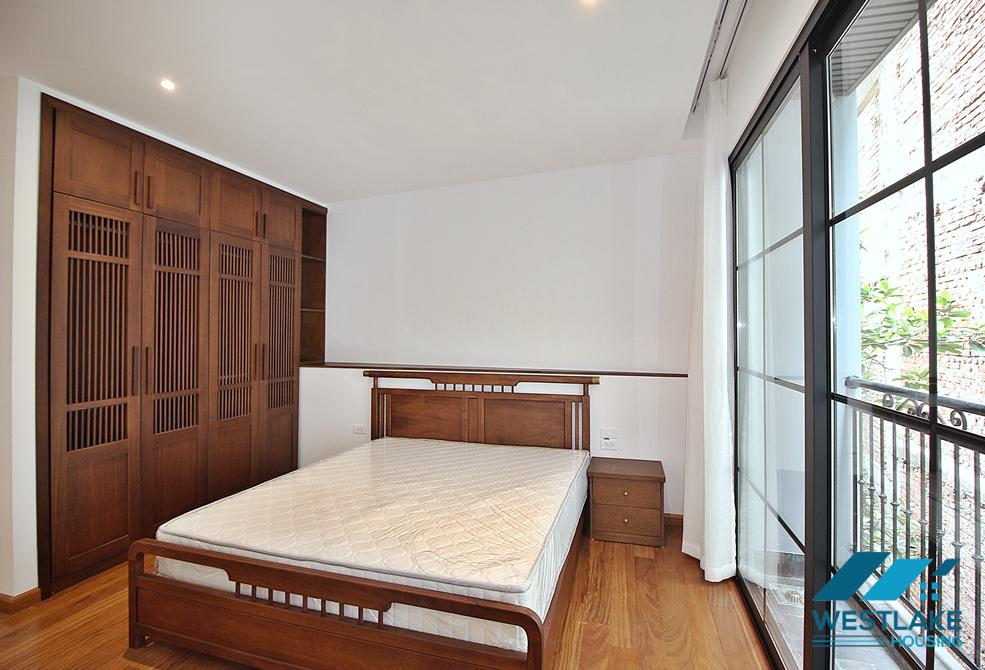 A brand new 2 bedroom apartment with big balcony for rent in Tay ho, Hanoi