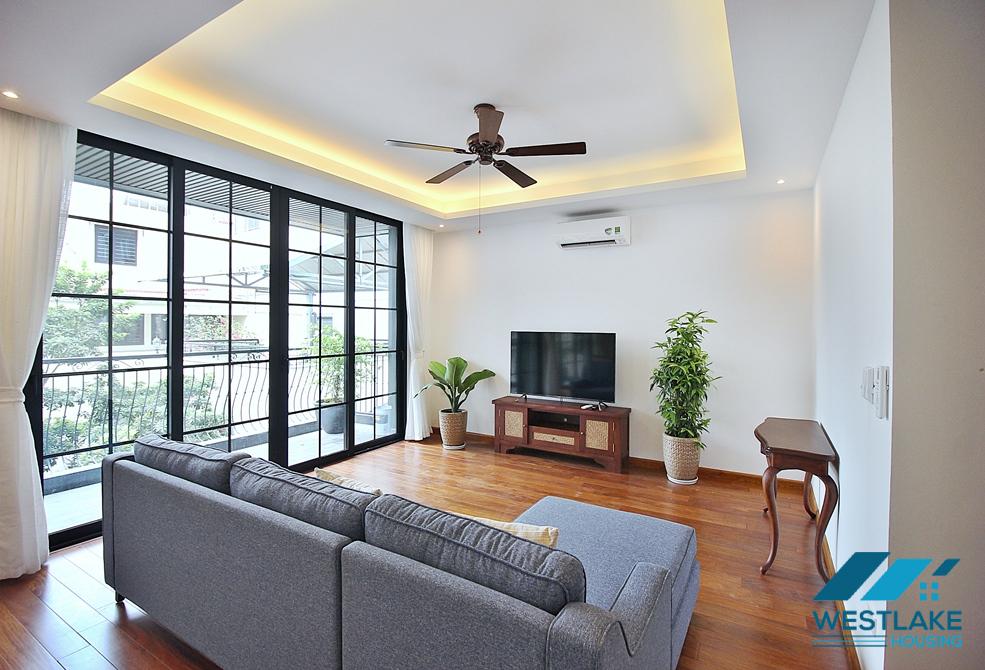 A brand new 2 bedroom apartment with big balcony for rent in Tay ho, Hanoi