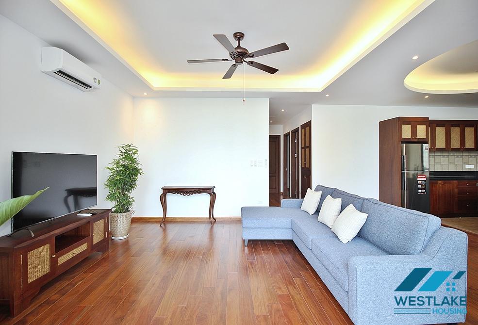 A brand new 2 bedroom apartment with big balcony for rent in Tay ho, Hanoi