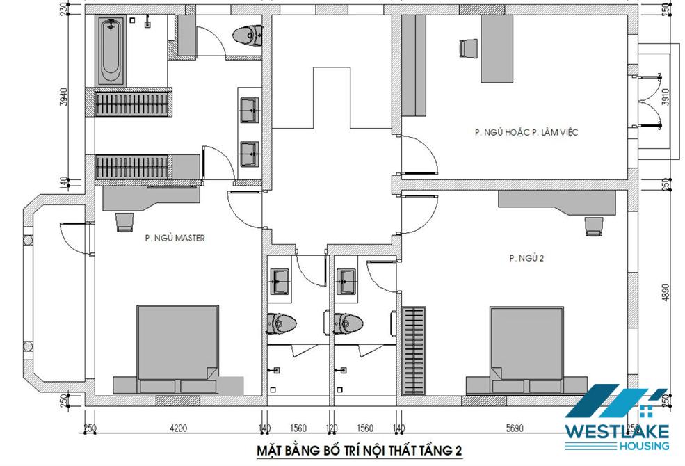 Cho Thuê Nhà 5 Phòng Ngủ Mơi Cải Tạo Đẹp Hiện Đại Có Bể Bơi Ở Tây Hồ, Hà Nội