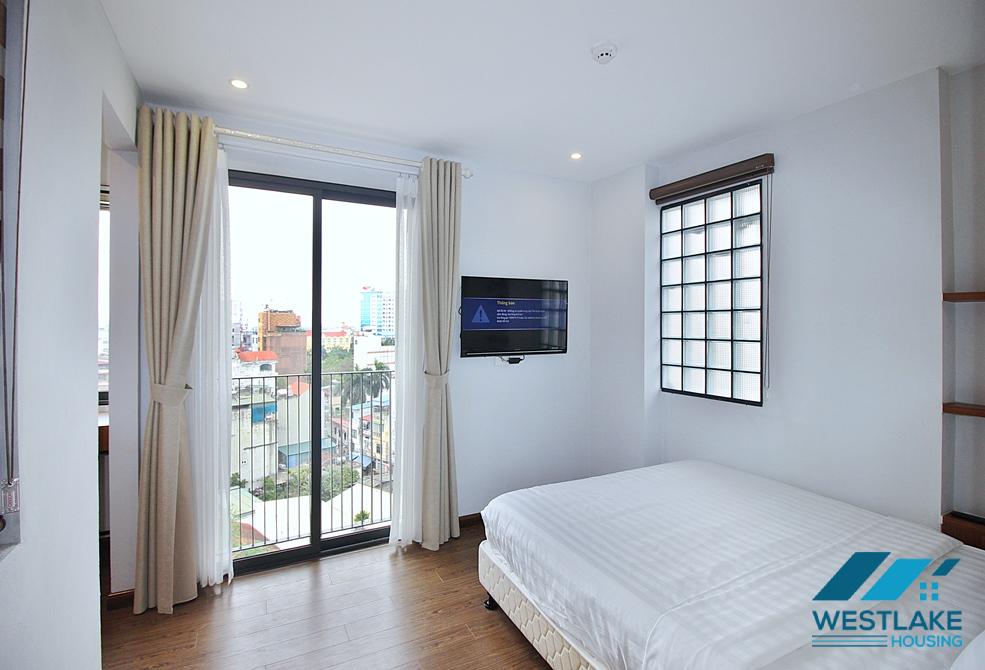 Brand new 2 bedroom apartment with big balcony in Au co, Tay ho, Hanoi