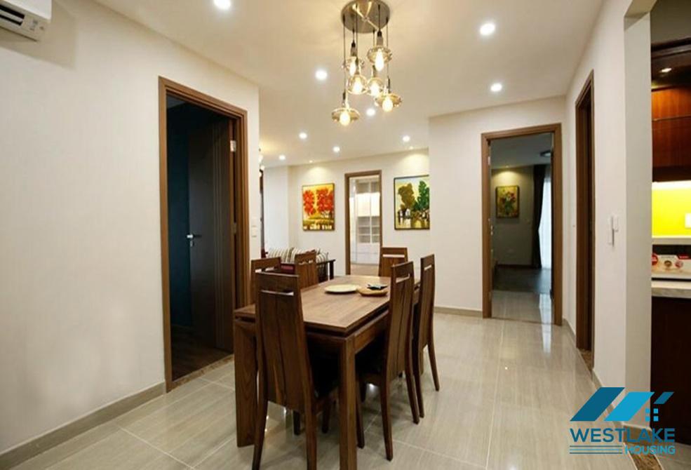 Spacious 03 bedrooms for rent in L4 Tower, Ciputra, Ha Noi