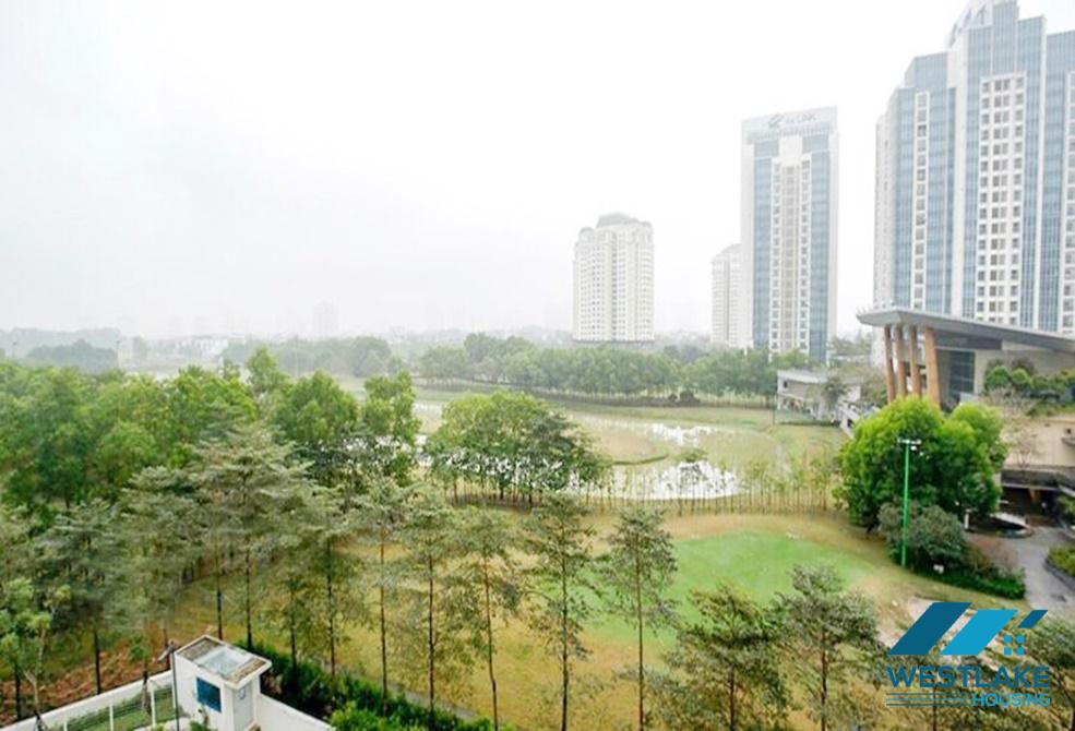 Spacious 03 bedrooms for rent in L4 Tower, Ciputra, Ha Noi