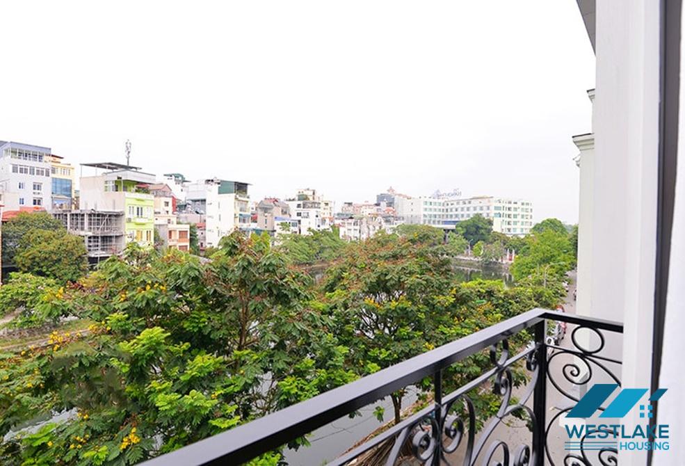 Morden and lake view 2beds apartment for rent in Vu Mien st, Tay Ho