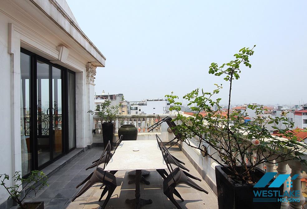 Big balcony 1 bedroom apartment in To ngoc van, Tay ho