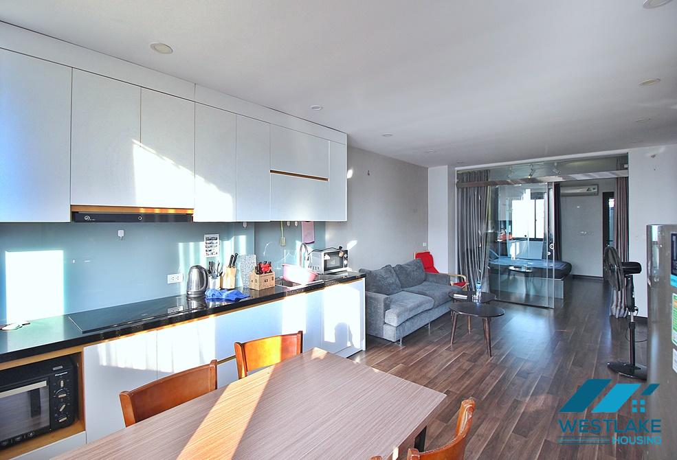 Nice and good price apartment for rent in alley 31 Xuan Dieu st, Tay Ho