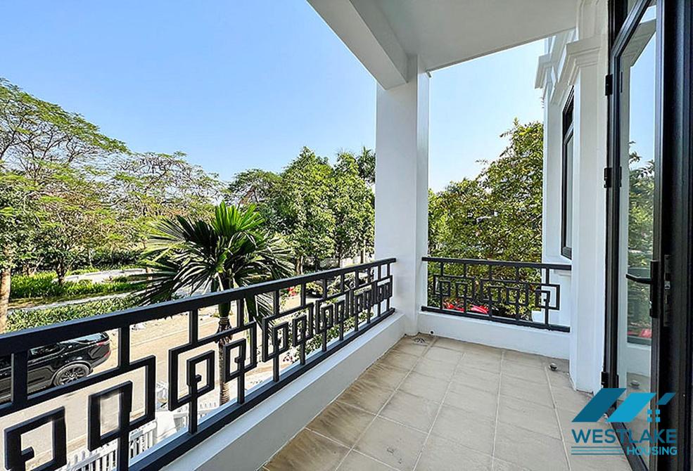 A spacious corner house for rent in Ciputra T Block, Ciputra, Ha Noi