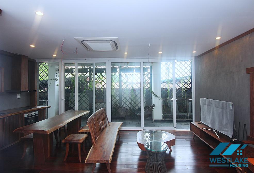  A unique 1 bedroom apartment for rent in Tay ho, Ha noi