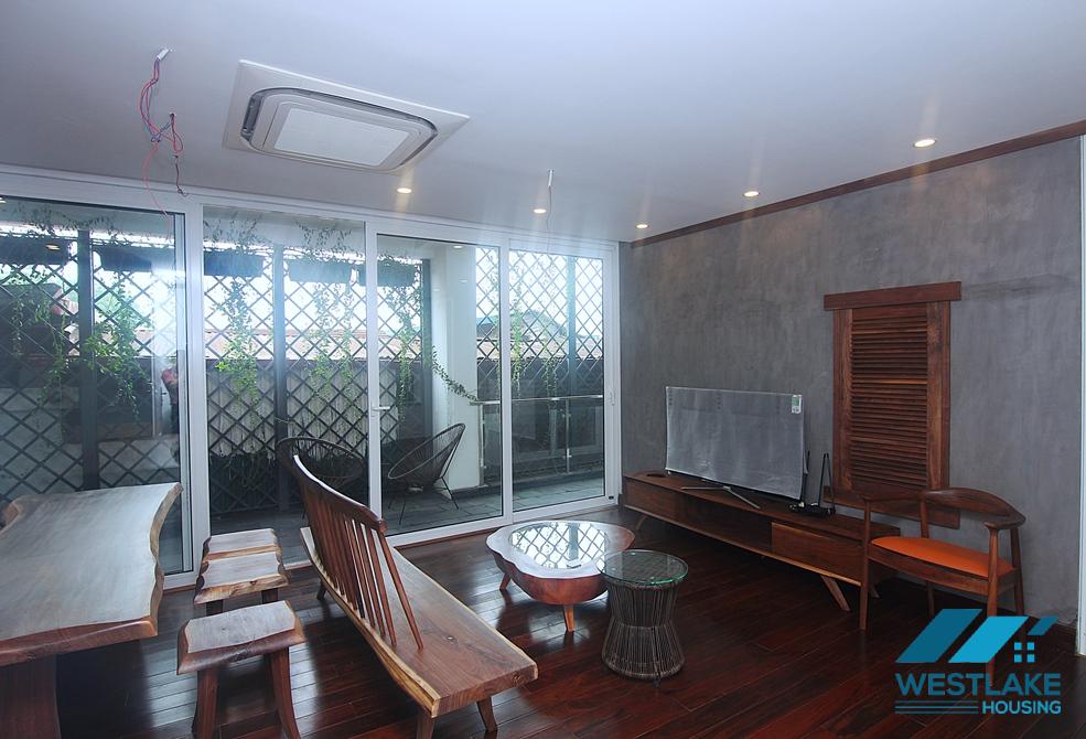  A unique 1 bedroom apartment for rent in Tay ho, Ha noi