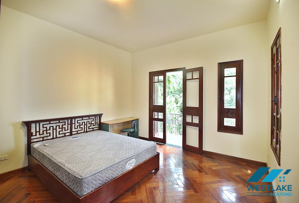 Nice 3 bedrooms house with back-yard for rent in Dang Thai Mai st, Tay Ho