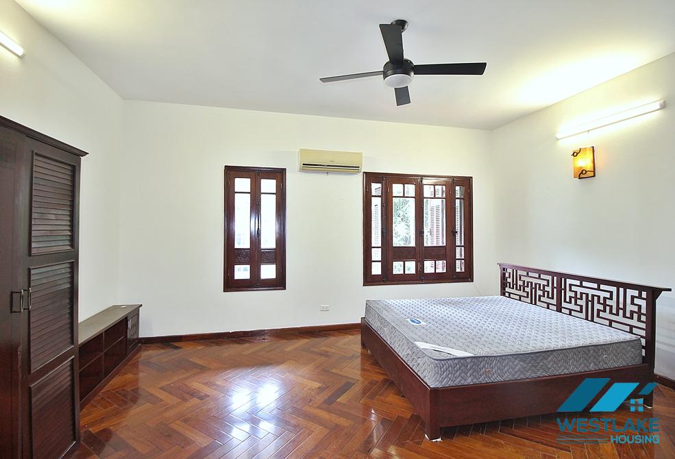 Nice 3 bedrooms house with back-yard for rent in Dang Thai Mai st, Tay Ho