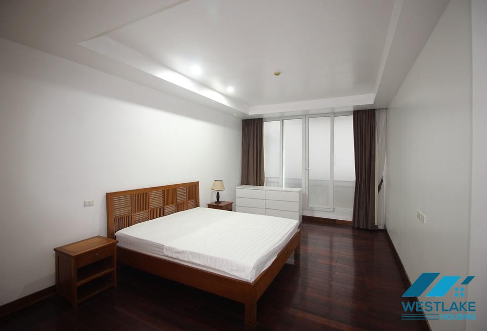 Lake view 03 bedrooms apartment with big balcony for rent in Tay Ho area