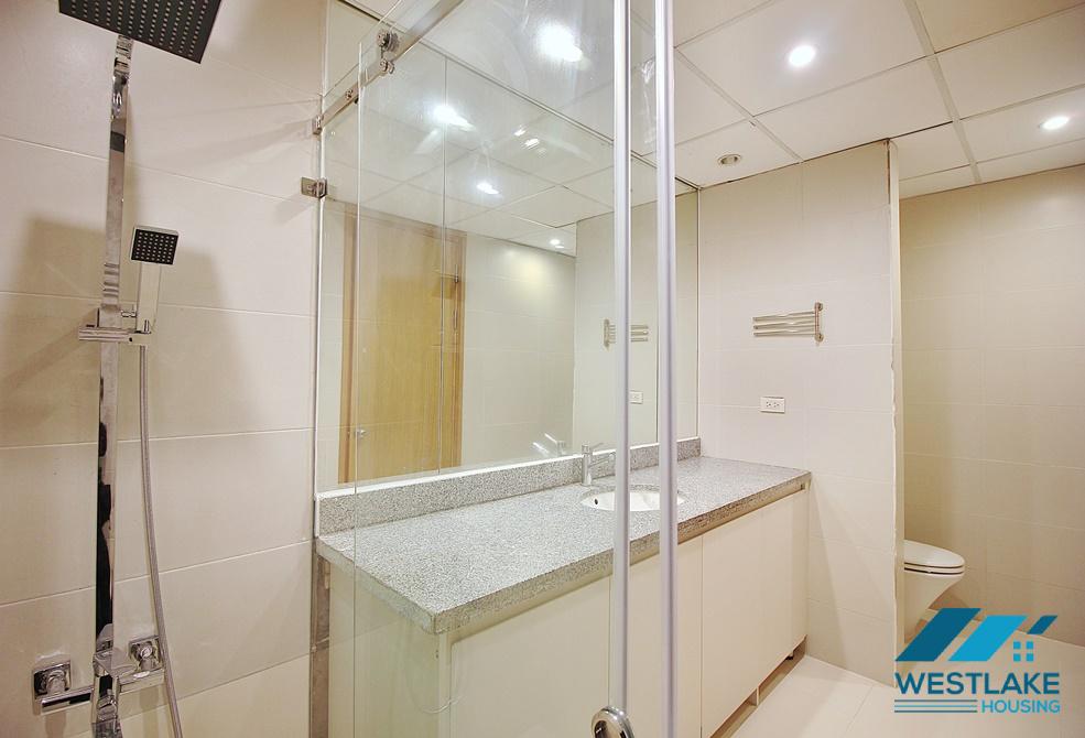 Lake view 03 bedrooms apartment with big balcony for leasing in Tay Ho area