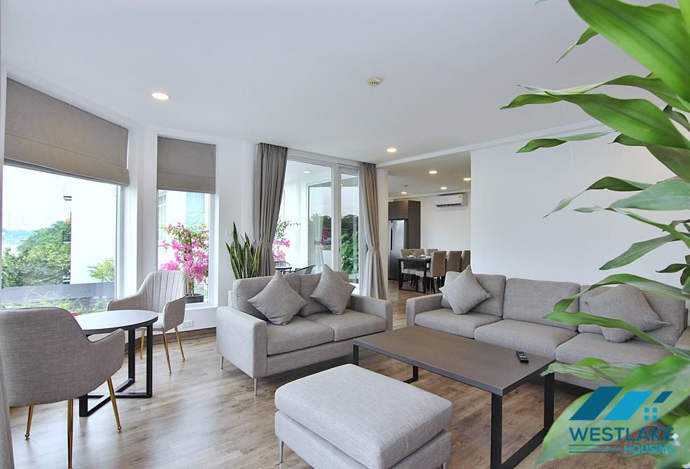 Brand new and modern 3 bedroom apartment for rent in To ngoc van, Tay Ho, Ha Noi