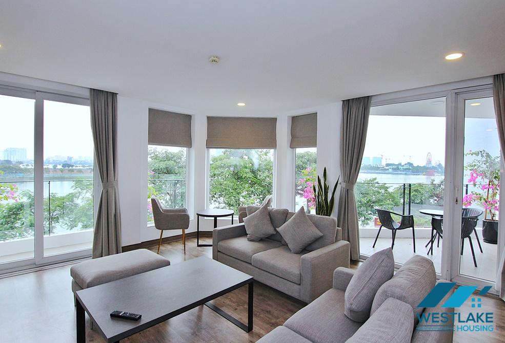 Brand new and modern 3 bedroom apartment for rent in To ngoc van, Tay Ho, Ha Noi