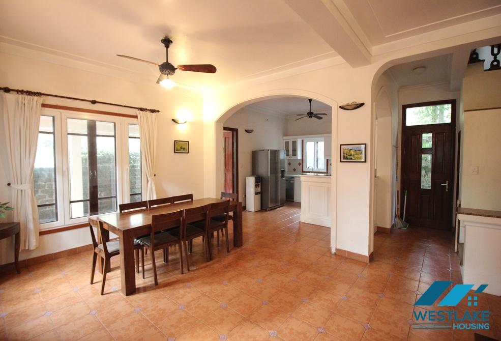 Classic garden house for rent in To Ngoc Van st, Tay Ho