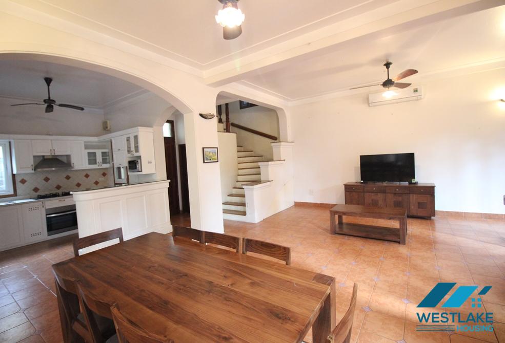 Classic garden house for rent in To Ngoc Van st, Tay Ho