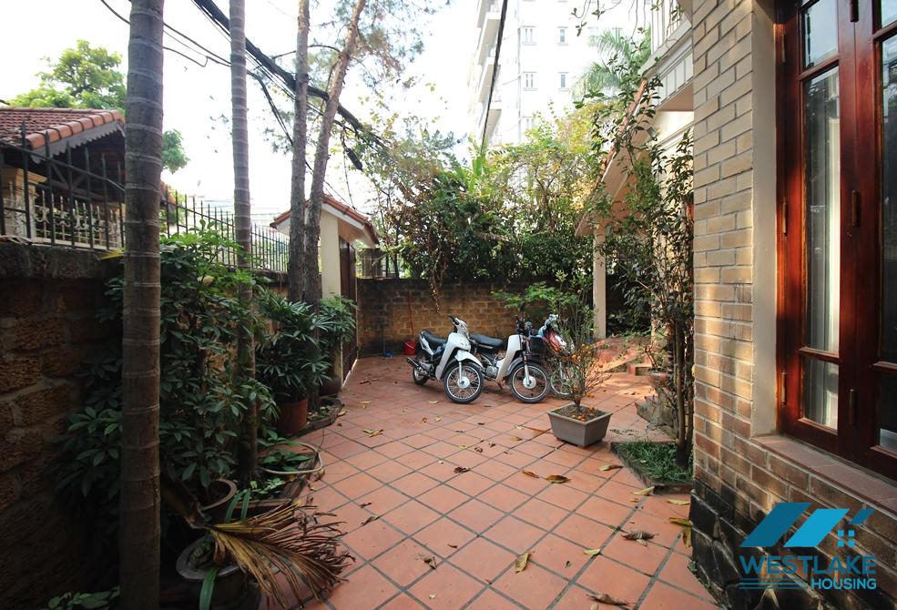 Classic garden house for rent in To Ngoc Van st, Tay Ho