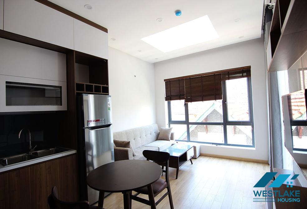 Modern Apartment with nice balcony For Rent in Tay Ho area.