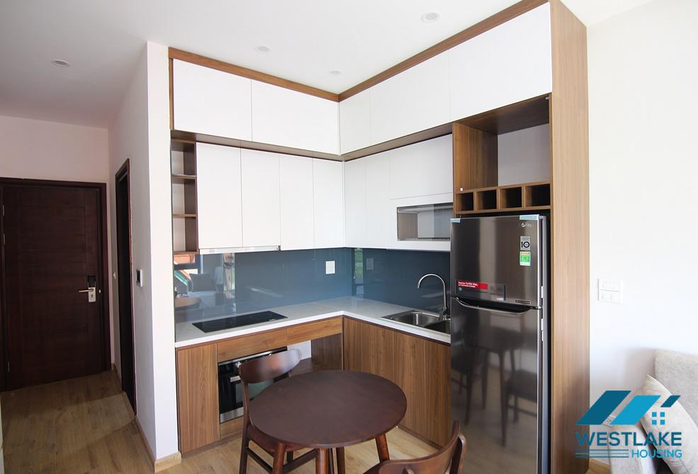 Modern Apartment with nice balcony For Rent in Tay Ho area.