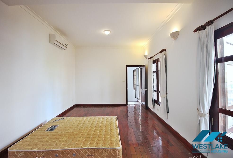 Garden four bedrooms house for rent in To Ngoc Van st, Tay Ho