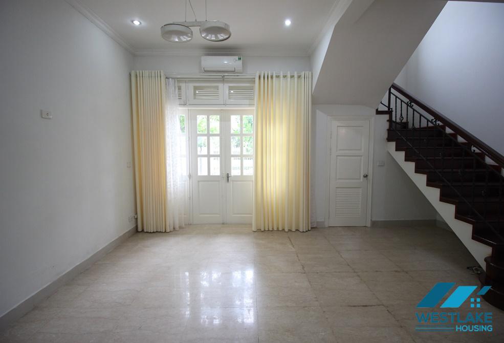 A beautiful unfurnished villa for rent in Ciputra, T Block