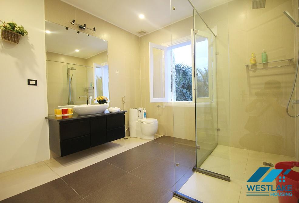 Bright house for rent in T8 Block, Ciputra, Ha Noi