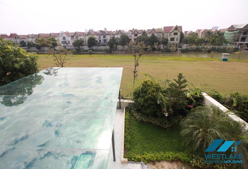 Gorgeous swimming pool villa rental in Ciputra, Ha Noi