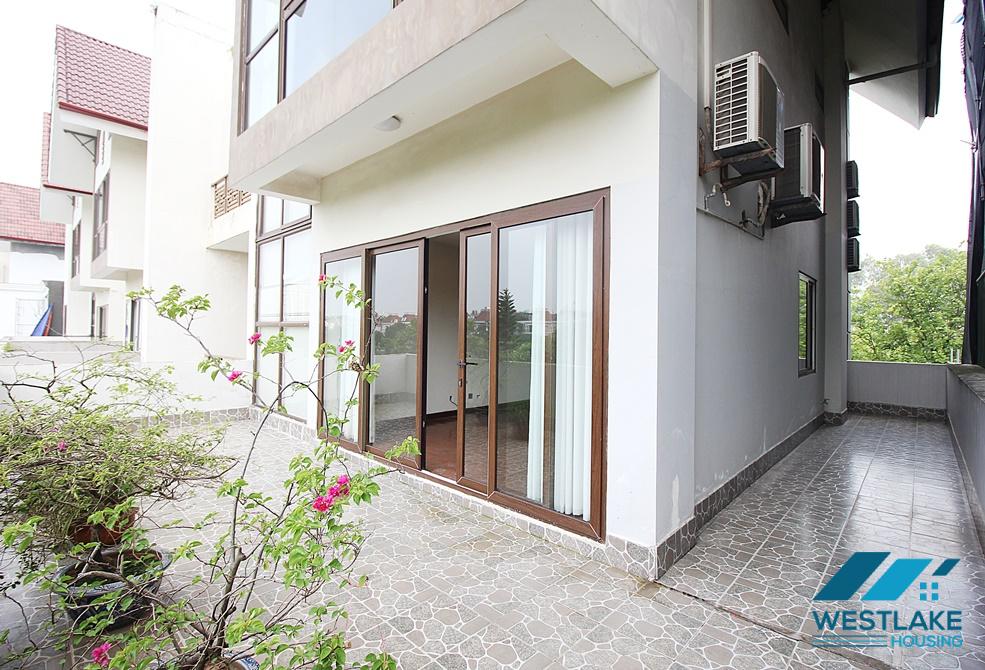 Unfurnished massive villa for rent in Q Block, Ciputra, Ha Noi