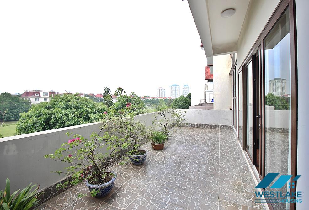 Unfurnished massive villa for rent in Q Block, Ciputra, Ha Noi