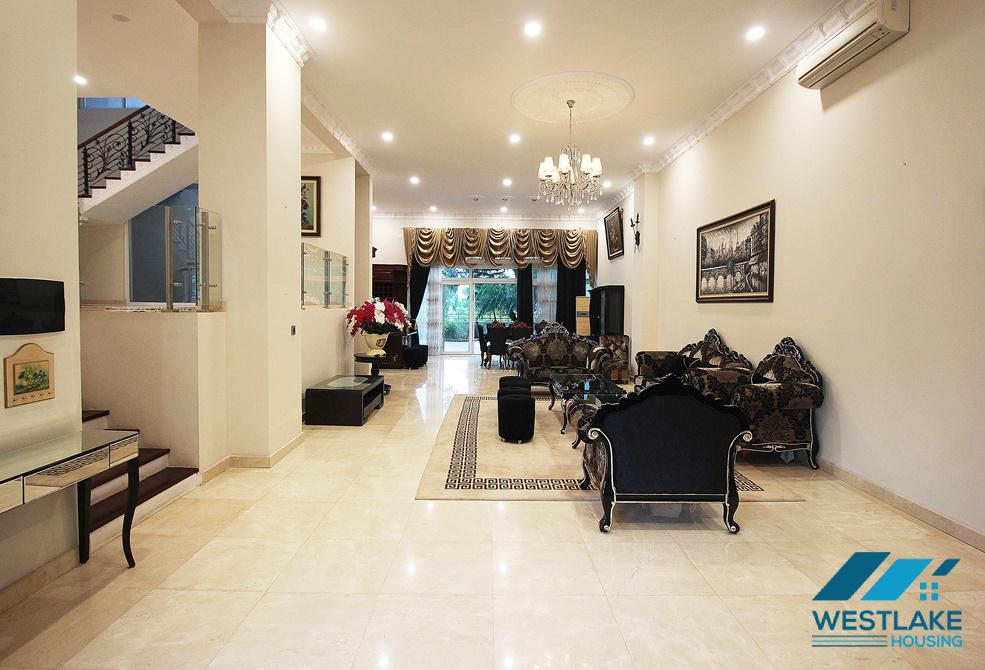 A massive high-end villa for rent in Ciputra, Tay Ho, Ha Noi