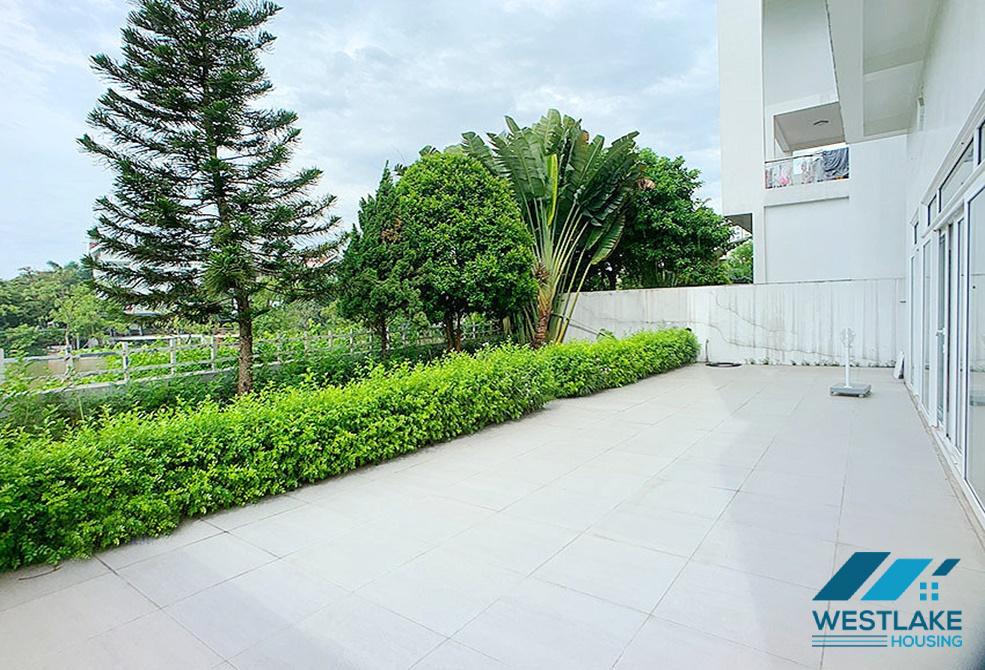 Beautifull house with back yard for rent in Q Block, Ciputra Ha Noi