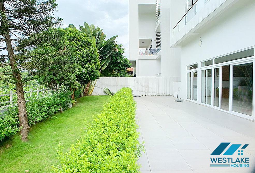 Beautifull house with back yard for rent in Q Block, Ciputra Ha Noi